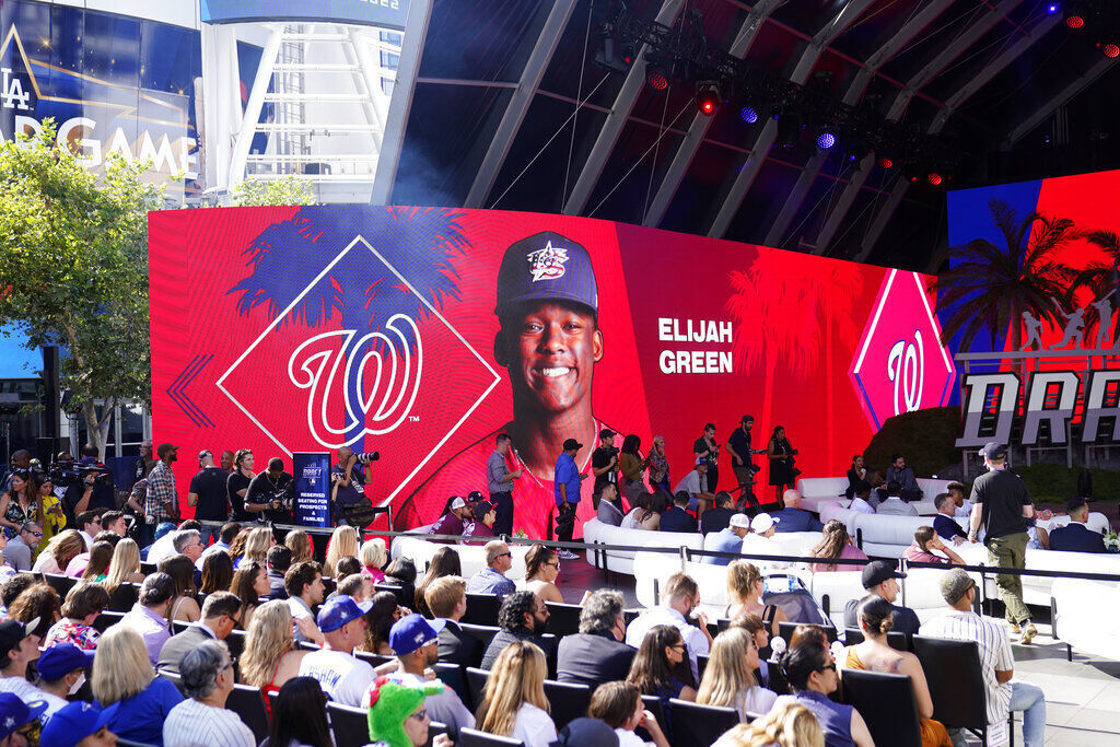 5. Washington Nationals: Elijah Green, OF, IMG Academy (FL)